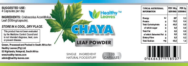 Chaya - 120 Capsules